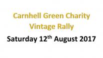 Carnhell Green Charity Vintage Rally will be held from 9am this Saturday, August 12, at fields close to Carnhell Green.